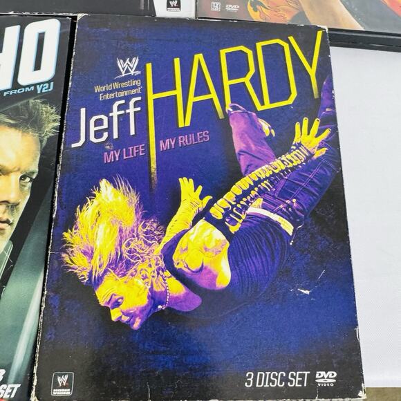 5 WWE DVD Lot McMahon, Herman, Brian Pullman, Jeff Hardy & Road Is Jericho - Picture 5 of 7